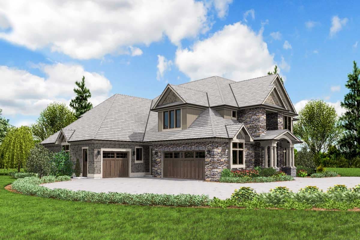 Plan 69686AM: Luxurious Craftsman House Plan With Home Theater and Games Room - Image #20 - Craftsman, Northwest