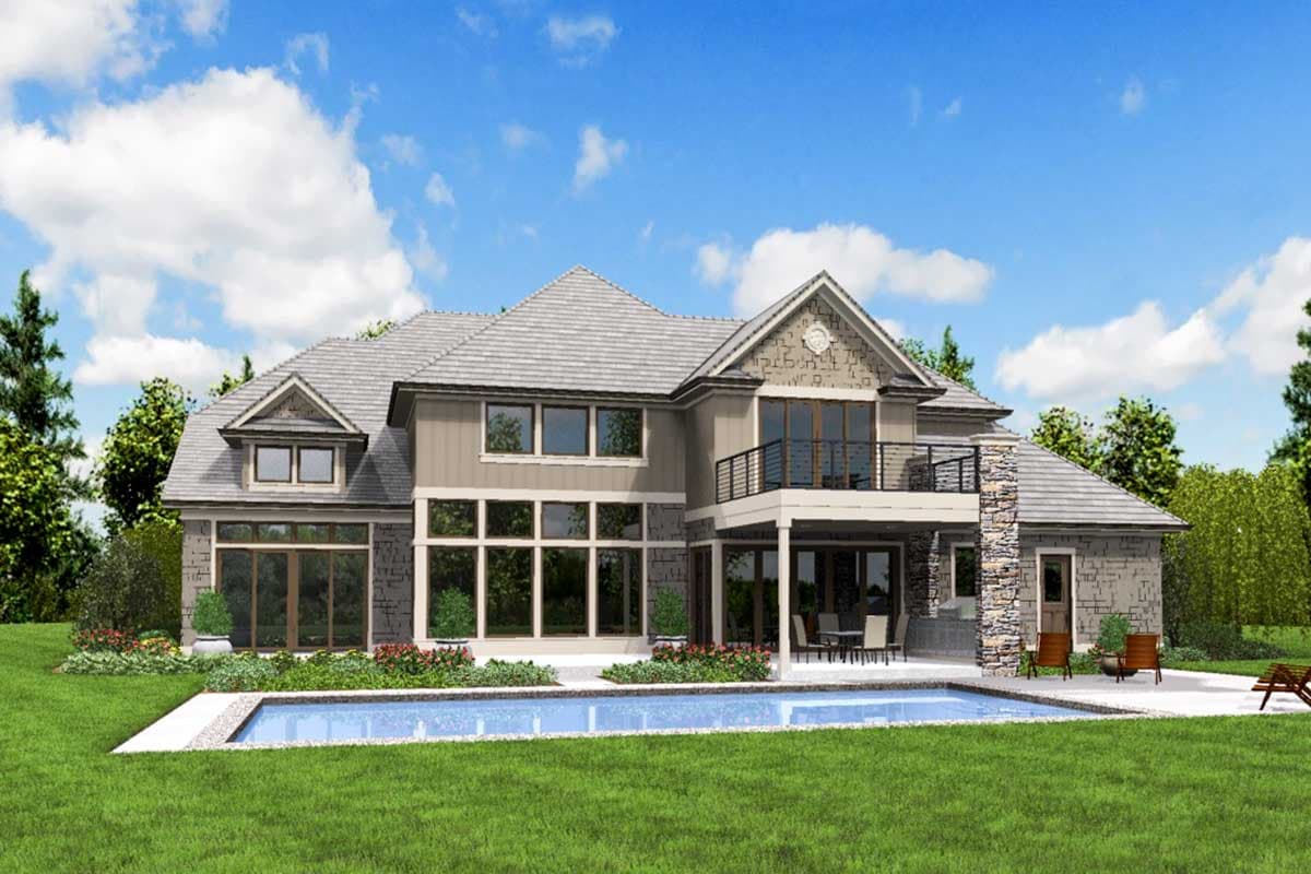 Plan 69686AM: Luxurious Craftsman House Plan With Home Theater and Games Room - Image #24 - Craftsman, Northwest