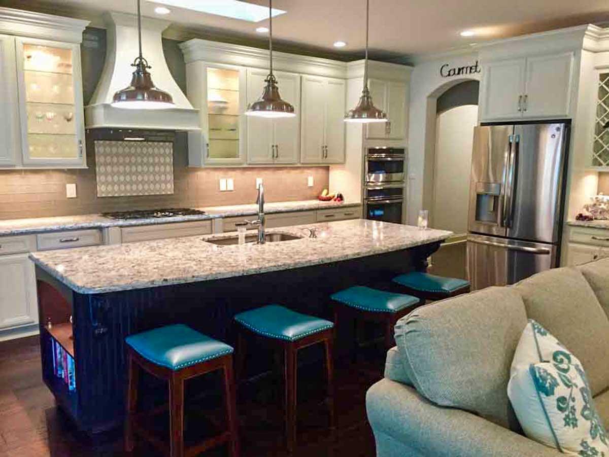 Plan 70581MK: Split Bed European House Plan with Bonus Over Garage - 2381 Sq Ft - Image #16 - European, French Country