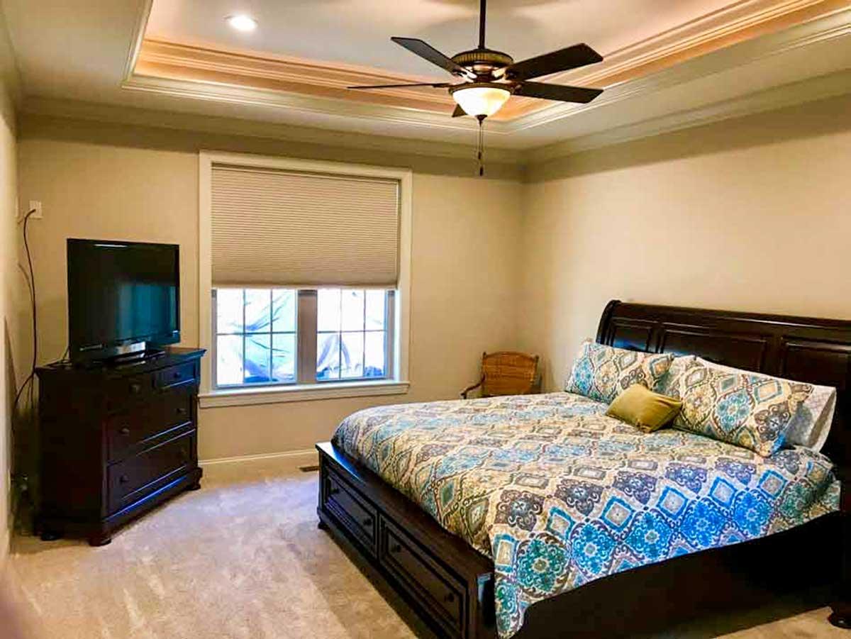 Plan 70581MK: Split Bed European House Plan with Bonus Over Garage - 2381 Sq Ft - Image #22 - European, French Country