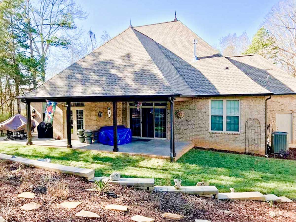 Plan 70581MK: Split Bed European House Plan with Bonus Over Garage - 2381 Sq Ft - Image #6 - European, French Country