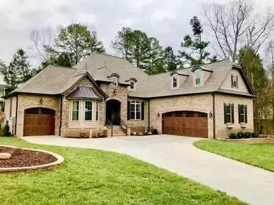 Split Bed European House Plan with Bonus Over Garage - 2381 Sq Ft