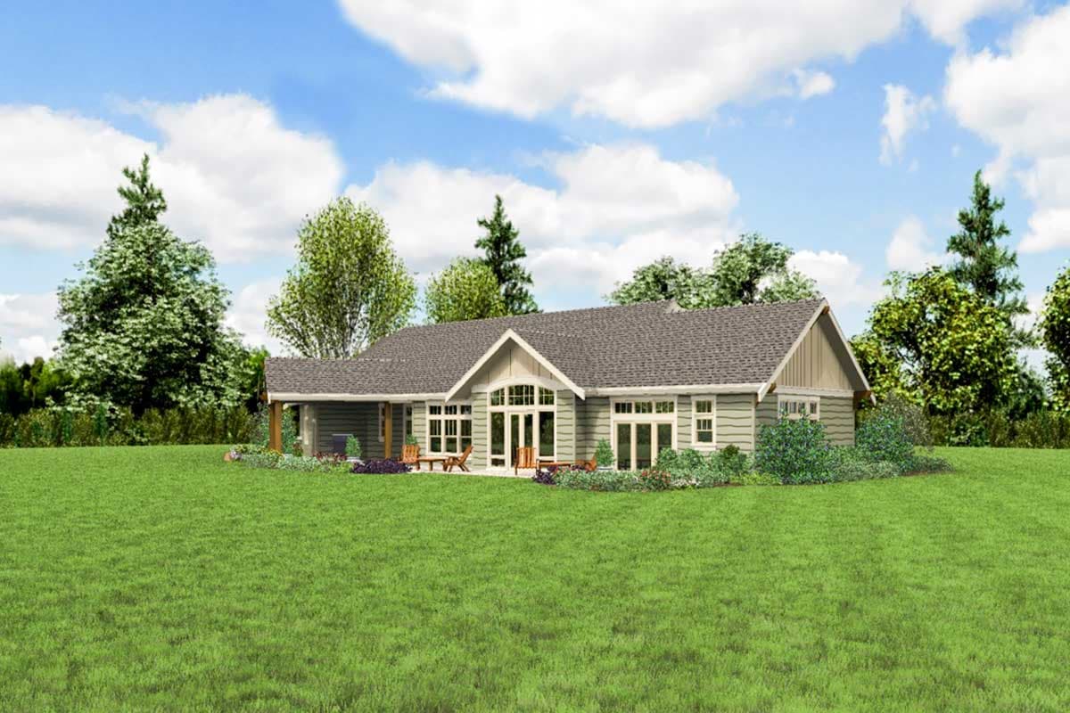 Plan 69677AM: Handsome Craftsman House Plan - 2493 Sq Ft - Image #8 - Craftsman, Northwest, Ranch