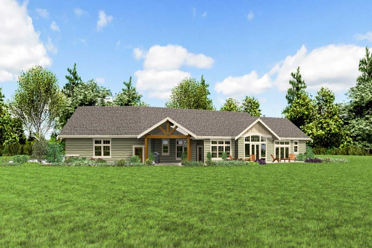 Plan 69677AM: Handsome Craftsman House Plan - 2493 Sq Ft - Image #11 - Craftsman, Northwest, Ranch