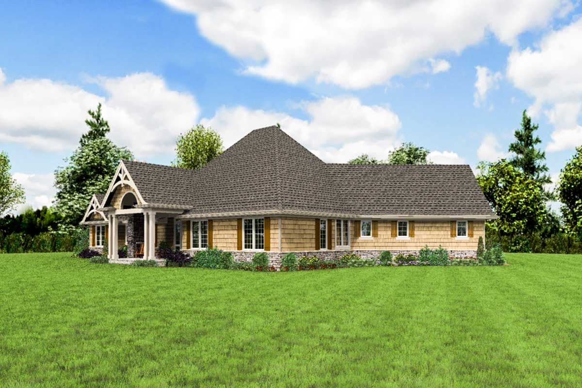 Plan 69680AM: Expanded Classic Craftsman House Plan - Image #6 - Craftsman, Northwest, Shingle