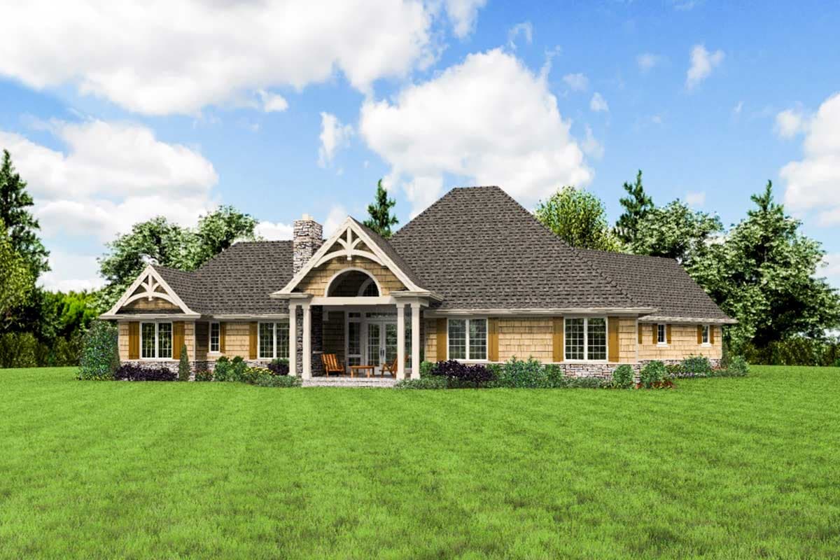 Plan 69680AM: Expanded Classic Craftsman House Plan - Image #7 - Craftsman, Northwest, Shingle