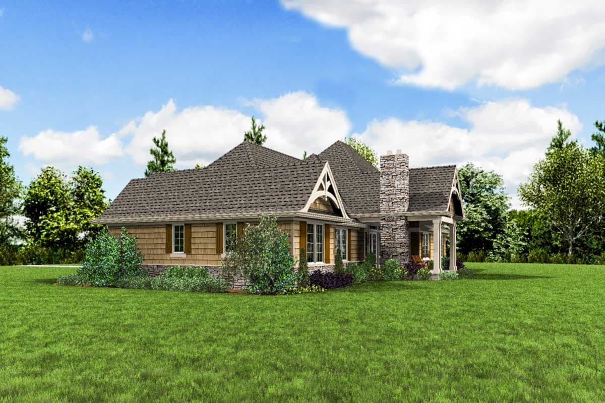 Plan 69680AM: Expanded Classic Craftsman House Plan - Image #10 - Craftsman, Northwest, Shingle