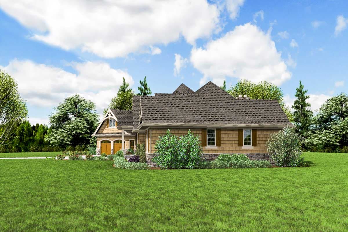 Plan 69680AM: Expanded Classic Craftsman House Plan - Image #11 - Craftsman, Northwest, Shingle