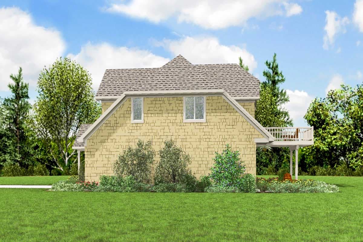 Plan 69683AM: Petite Starter Home - Image #10 - Northwest, Traditional