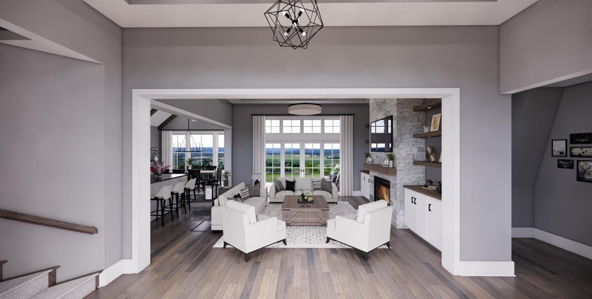 Plan 14665RK: Expandable Modern Farmhouse House Plan with Options - 2157 Sq Ft - Image #13 - Country, Farmhouse, Modern Farmhouse, New American