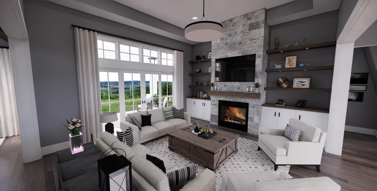 Plan 14665RK: Expandable Modern Farmhouse House Plan with Options - 2157 Sq Ft - Image #15 - Country, Farmhouse, Modern Farmhouse, New American