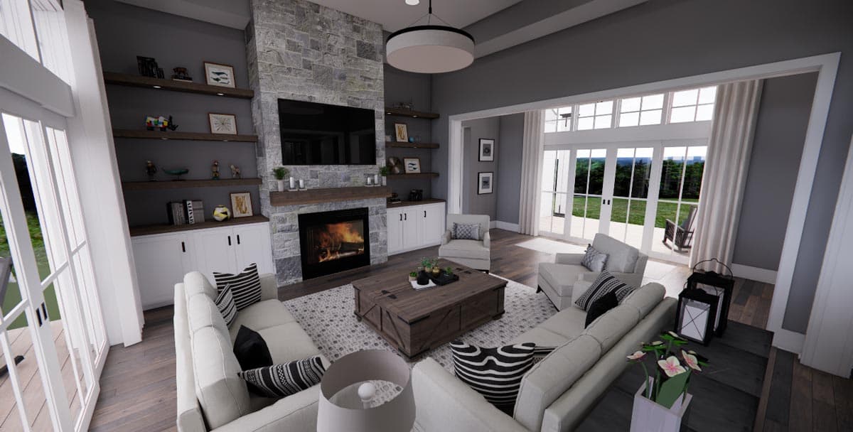 Plan 14665RK: Expandable Modern Farmhouse House Plan with Options - 2157 Sq Ft - Image #16 - Country, Farmhouse, Modern Farmhouse, New American