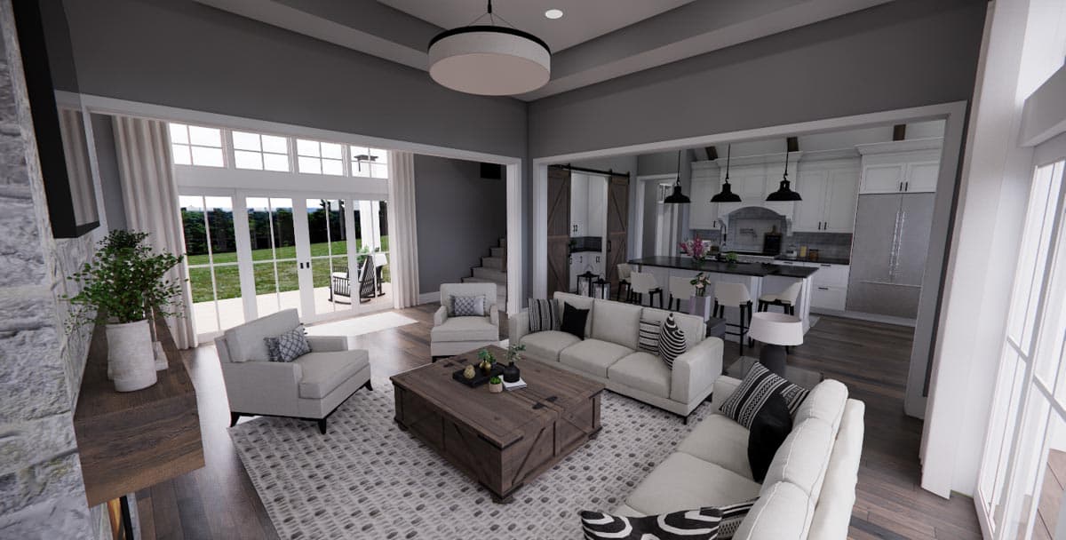 Plan 14665RK: Expandable Modern Farmhouse House Plan with Options - 2157 Sq Ft - Image #17 - Country, Farmhouse, Modern Farmhouse, New American