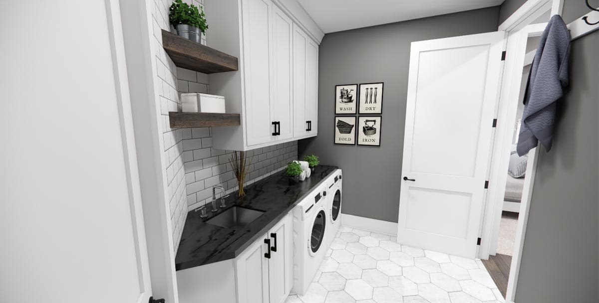 Plan 14665RK: Expandable Modern Farmhouse House Plan with Options - 2157 Sq Ft - Image #27 - Country, Farmhouse, Modern Farmhouse, New American