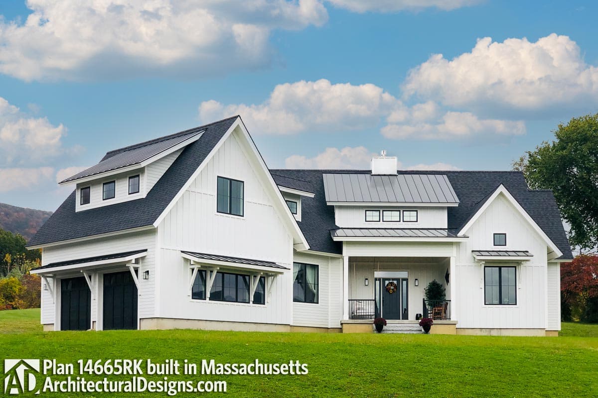 build gallery item - Modern Farmhouse Plan 14665RK Comes to Life in Massachusetts 