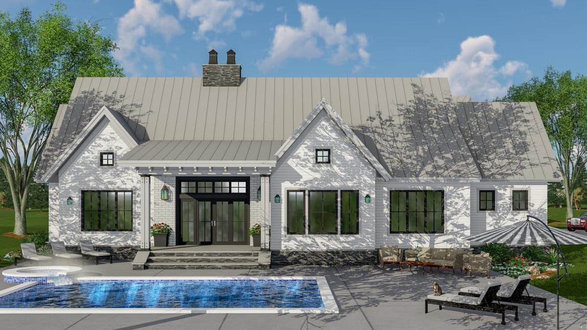 Plan 14665RK: Expandable Modern Farmhouse House Plan with Options - 2157 Sq Ft - Image #11 - Country, Farmhouse, Modern Farmhouse, New American