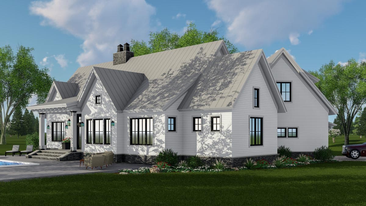 Plan 14665RK: Expandable Modern Farmhouse House Plan with Options - 2157 Sq Ft - Image #12 - Country, Farmhouse, Modern Farmhouse, New American