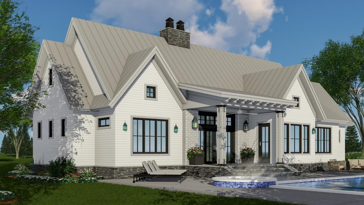 Plan 14665RK: Expandable Modern Farmhouse House Plan with Options - 2157 Sq Ft - Image #10 - Country, Farmhouse, Modern Farmhouse, New American
