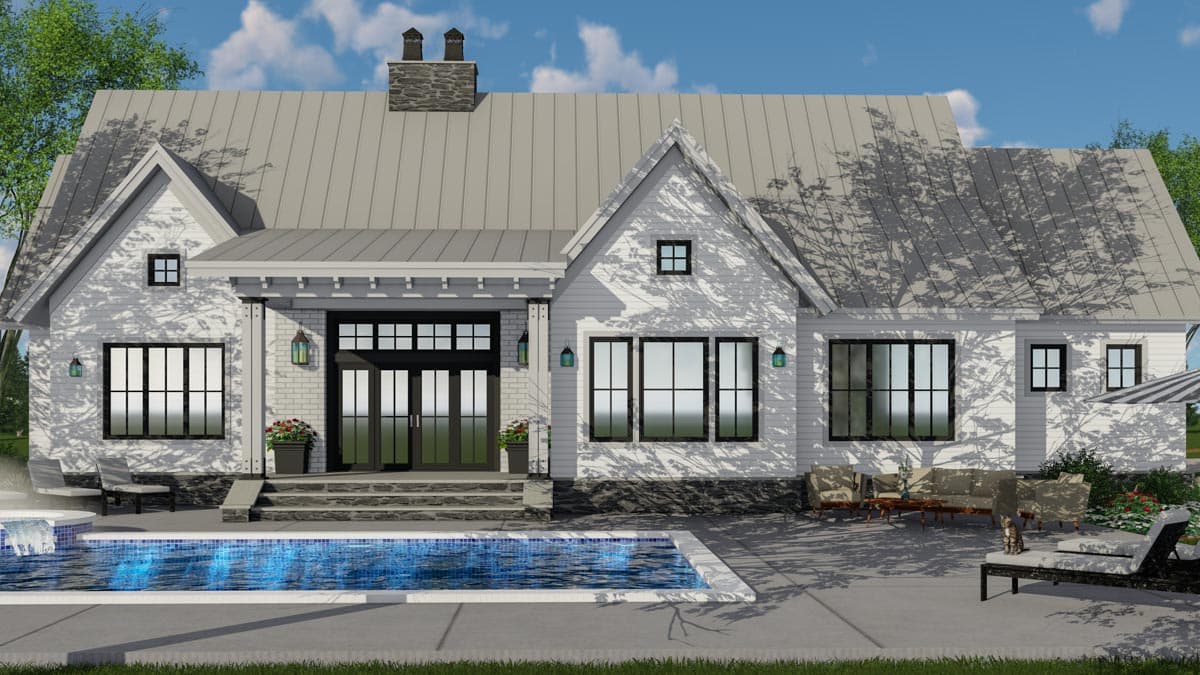 Plan 14665RK: Expandable Modern Farmhouse House Plan with Options - 2157 Sq Ft - Image #9 - Country, Farmhouse, Modern Farmhouse, New American