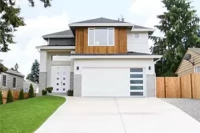 Narrow Lot 2-Story Prairie Style House Plan - 2632 Sq Ft