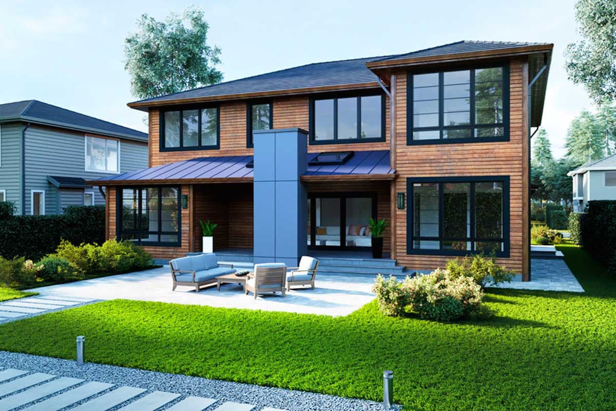 Plan 666011RAF: Prairie-Style House Plan with First Floor Guest Suite - Image #4 - Northwest, Prairie