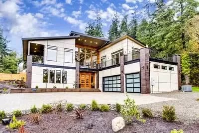 Modern Home Plan with Flex Room - 4730 Sq Ft