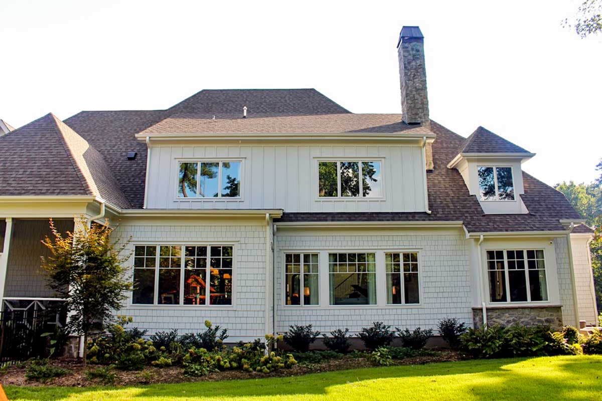 Plan 93097EL: Luxury House Plan with Two Home Offices and a Covered Veranda  - Image #6 - European, French Country