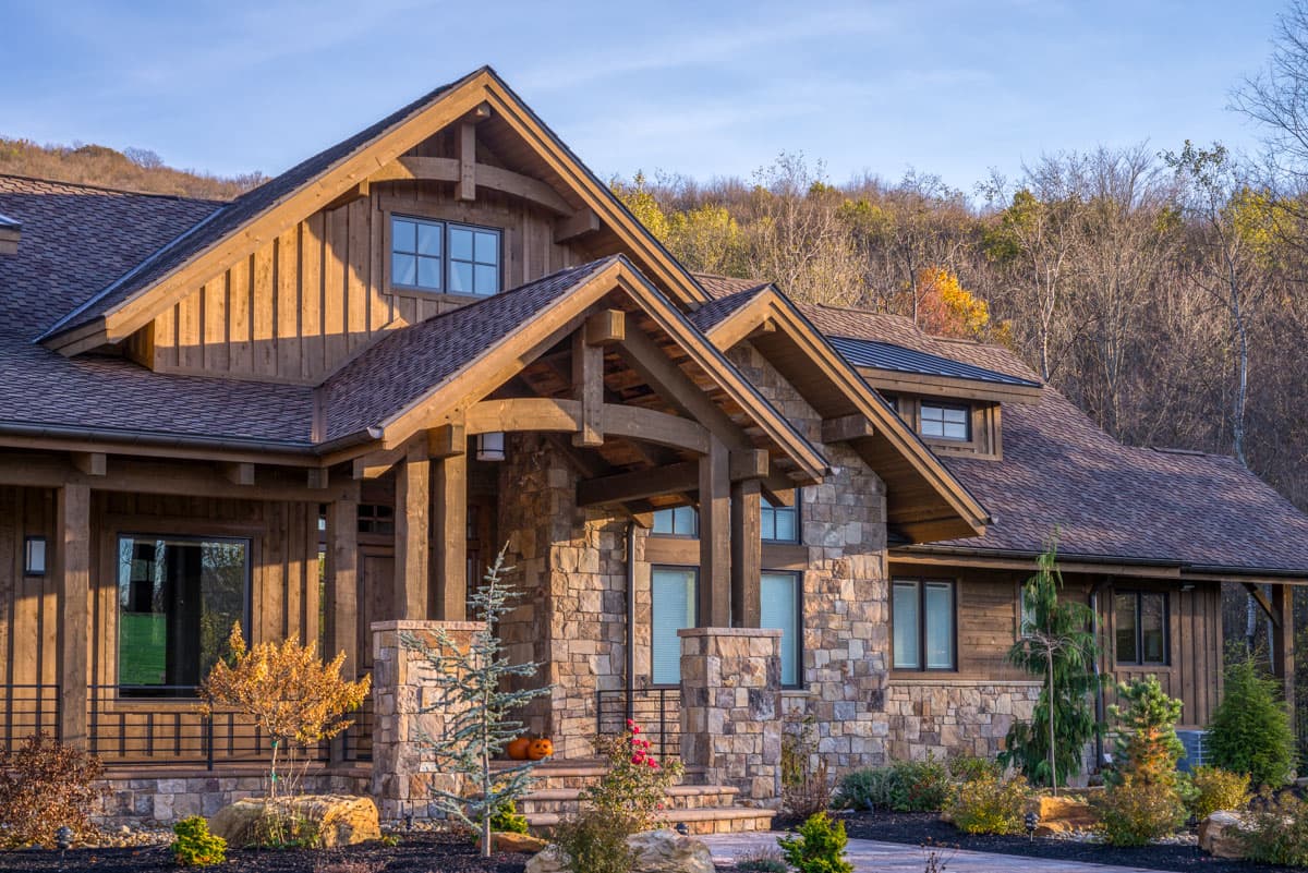 Plan 95046RW: Luxurious Mountain Ranch Home Plan with Lower Level Expansion - 3623 Sq Ft - Image #4 - Country, Craftsman, Mountain, Ranch, Rustic