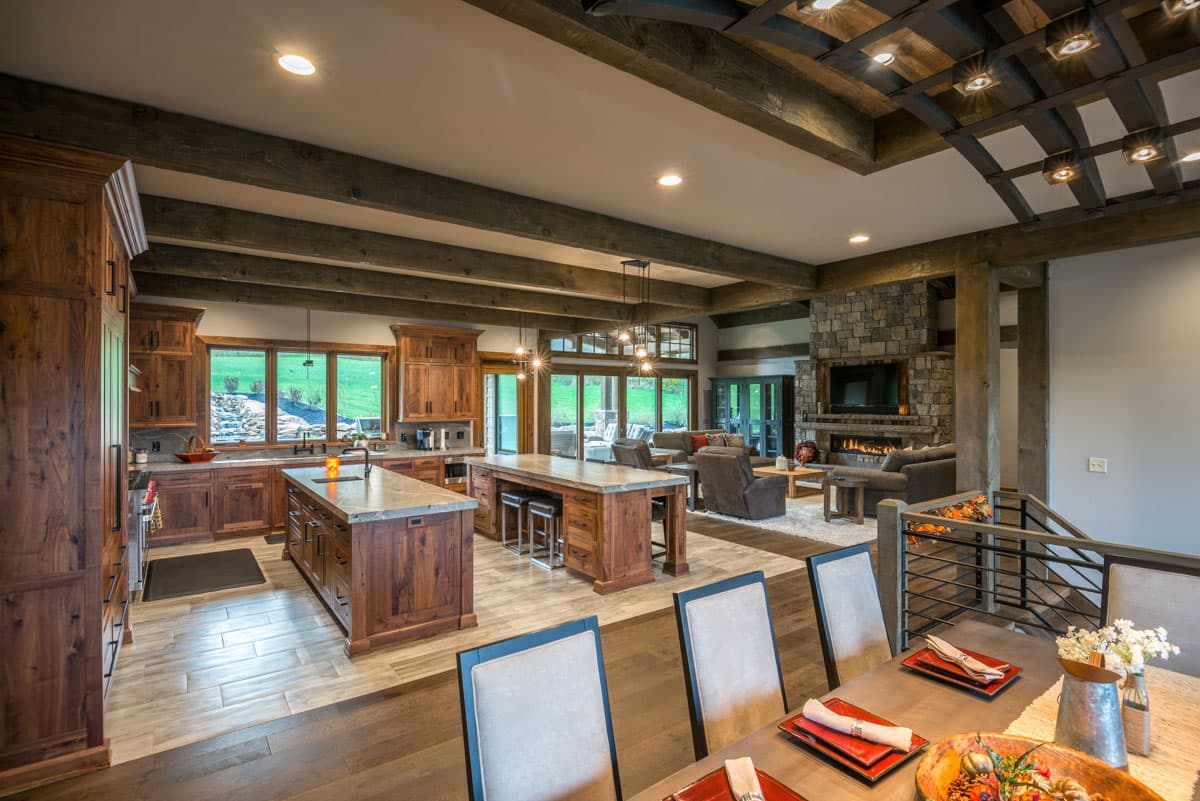 Plan 95046RW: Luxurious Mountain Ranch Home Plan with Lower Level Expansion - 3623 Sq Ft - Image #6 - Country, Craftsman, Mountain, Ranch, Rustic