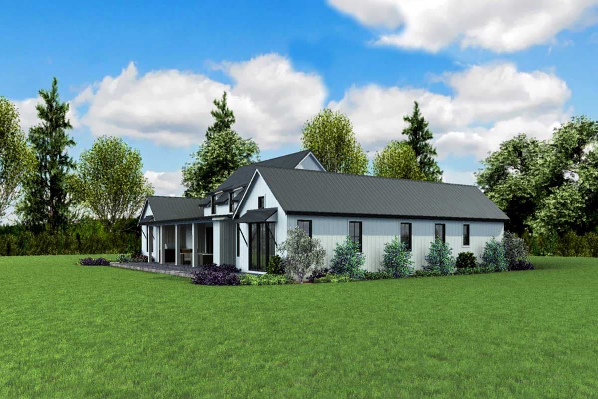 Plan 69690AM: Bright and Open Modern Farmhouse House Plan - 2798 Sq Ft - Image #7 - Country, Farmhouse, Modern Farmhouse, New American, Northwest, Ranch