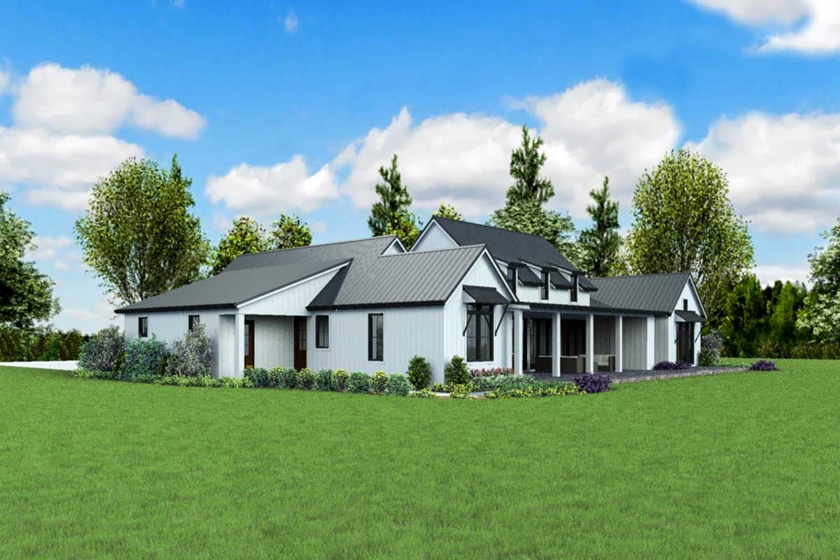 Plan 69690AM: Bright and Open Modern Farmhouse House Plan - 2798 Sq Ft - Image #11 - Country, Farmhouse, Modern Farmhouse, New American, Northwest, Ranch