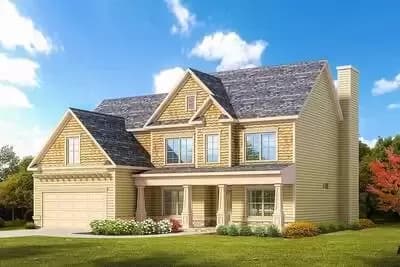 Traditional House Plan with Expansion Possibilities