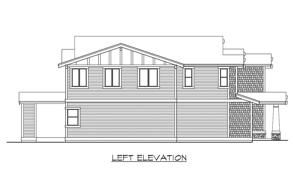 Plan 23755JD: Economical Craftsman House Plan with Great Curb Appeal - Image #27 - Craftsman, New American, Shingle, Traditional