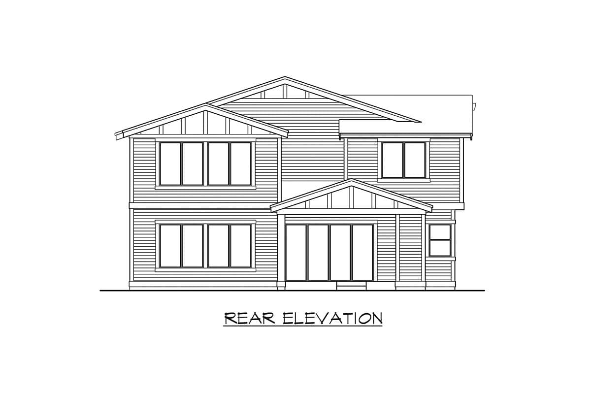 Plan 23755JD: Economical Craftsman House Plan with Great Curb Appeal - Image #28 - Craftsman, New American, Shingle, Traditional