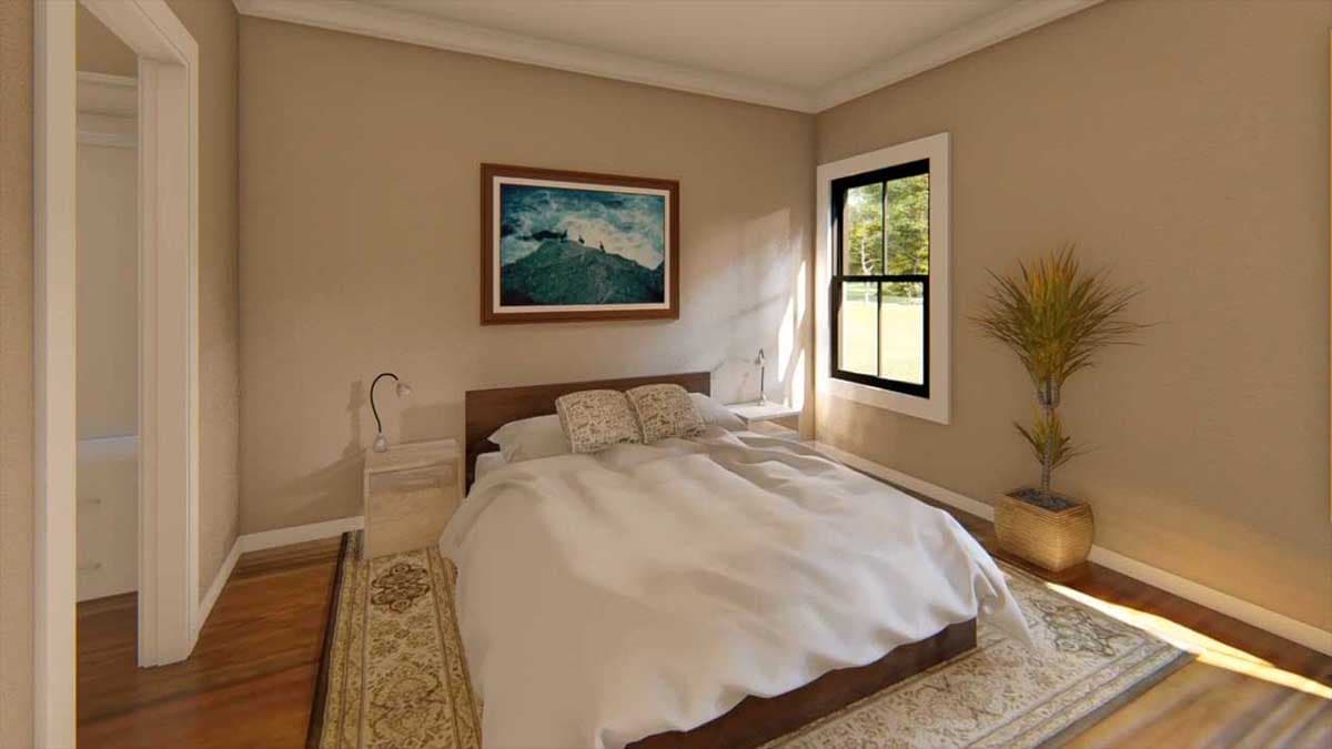 Plan 51183MM: Three-Bed Farmhouse Plan with Open Concept Living - 2107 Sq Ft - Image #18 - Country, Farmhouse, Modern Farmhouse, Ranch