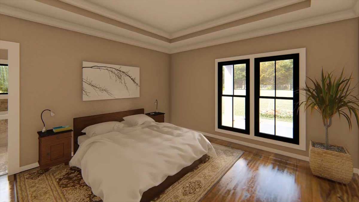 Plan 51183MM: Three-Bed Farmhouse Plan with Open Concept Living - 2107 Sq Ft - Image #19 - Country, Farmhouse, Modern Farmhouse, Ranch