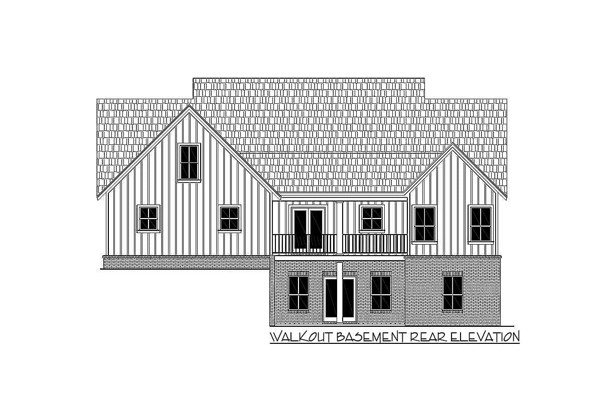 Plan 51184MM: 3-Bed Farmhouse Plan with Bonus Room and Bath Above Garage - Image #21 - Cottage, Farmhouse, Modern Farmhouse, Ranch, Southern