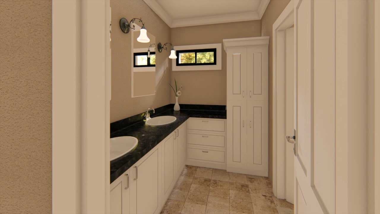 Plan 51184MM: 3-Bed Farmhouse Plan with Bonus Room and Bath Above Garage - Image #14 - Cottage, Farmhouse, Modern Farmhouse, Ranch, Southern