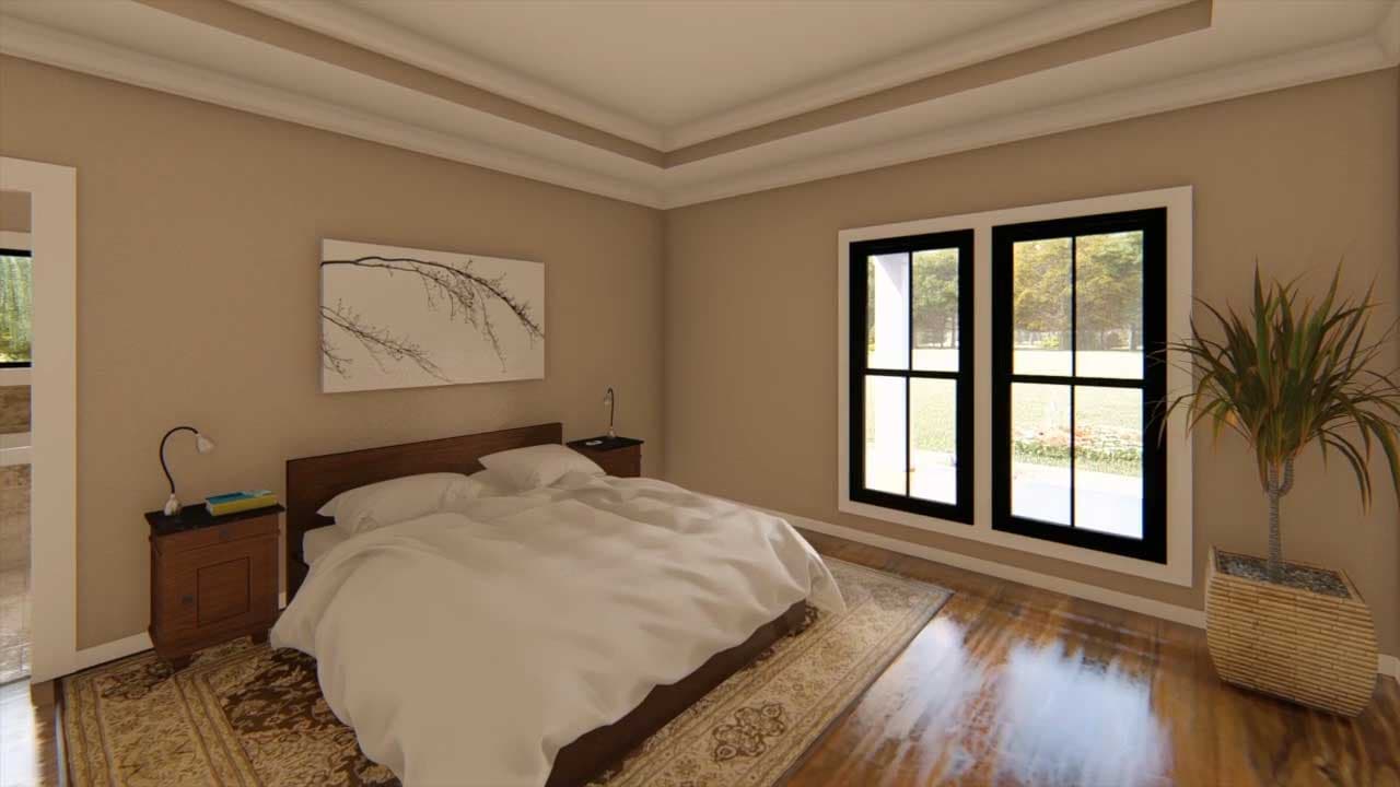 Plan 51184MM: 3-Bed Farmhouse Plan with Bonus Room and Bath Above Garage - Image #16 - Cottage, Farmhouse, Modern Farmhouse, Ranch, Southern