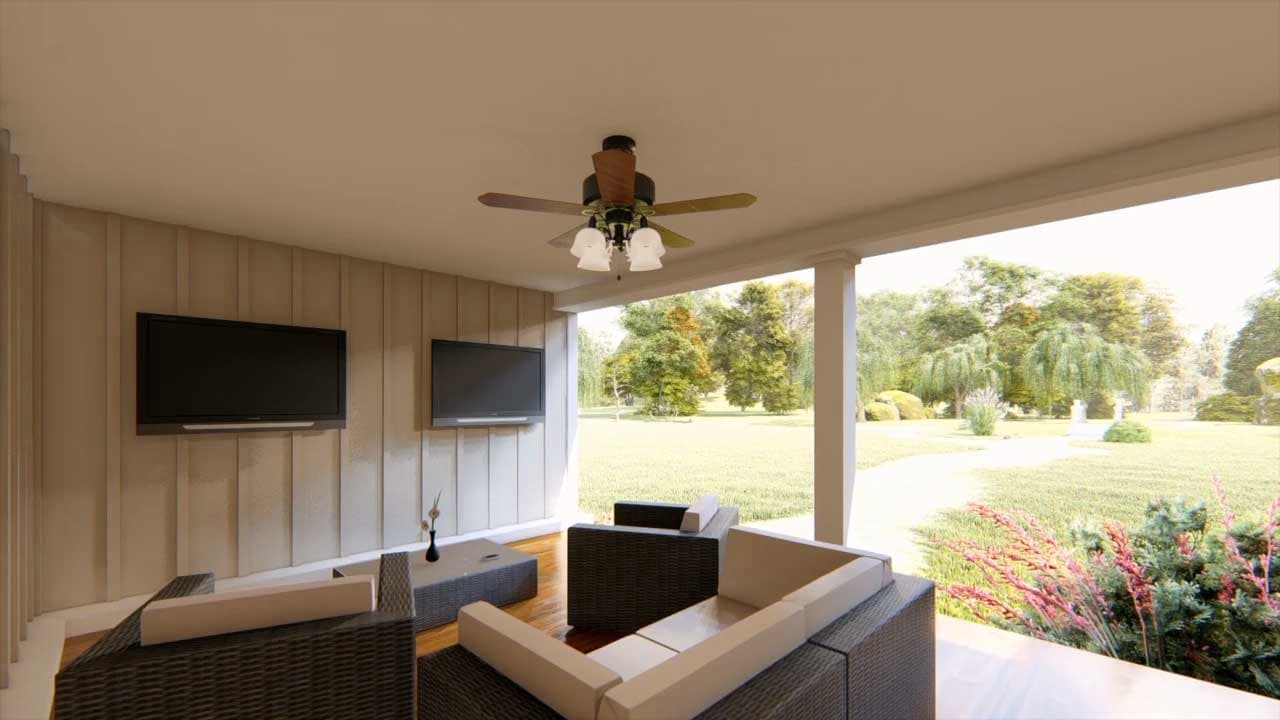 Plan 51184MM: 3-Bed Farmhouse Plan with Bonus Room and Bath Above Garage - Image #18 - Cottage, Farmhouse, Modern Farmhouse, Ranch, Southern