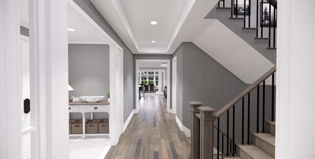 Plan 14666RK: Modern Farmhouse Plan with Loads of Porch Space - Image #14 - Country, Farmhouse