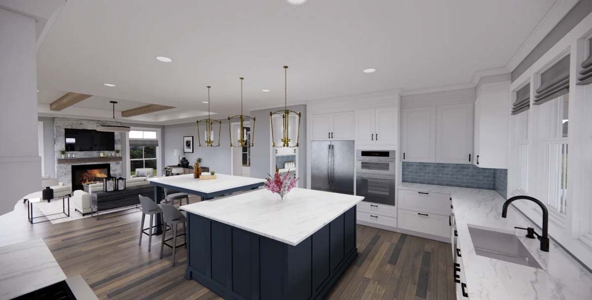 Plan 14666RK: Modern Farmhouse Plan with Loads of Porch Space - Image #20 - Country, Farmhouse