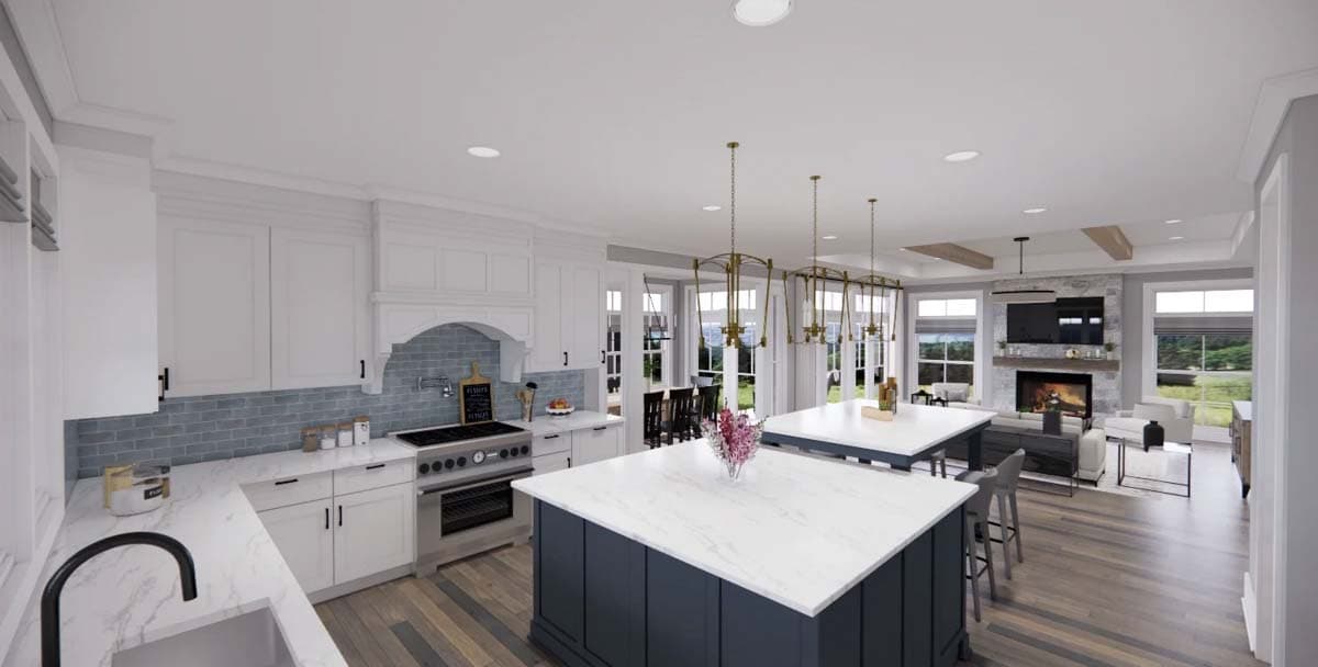 Plan 14666RK: Modern Farmhouse Plan with Loads of Porch Space - Image #21 - Country, Farmhouse