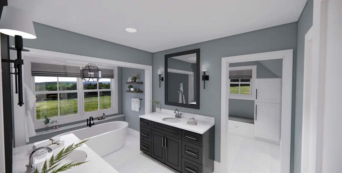 Plan 14666RK: Modern Farmhouse Plan with Loads of Porch Space - Image #31 - Country, Farmhouse