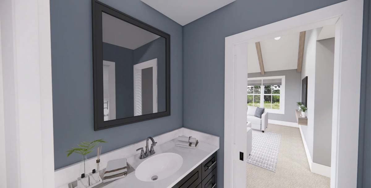 Plan 14666RK: Modern Farmhouse Plan with Loads of Porch Space - Image #41 - Country, Farmhouse