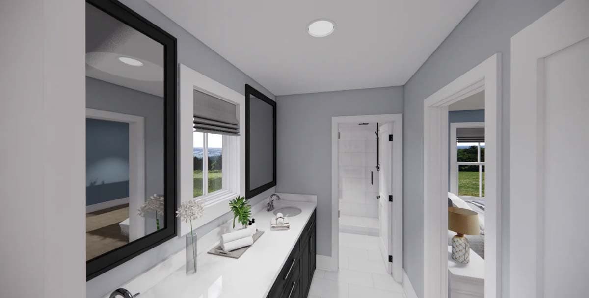 Plan 14666RK: Modern Farmhouse Plan with Loads of Porch Space - Image #48 - Country, Farmhouse