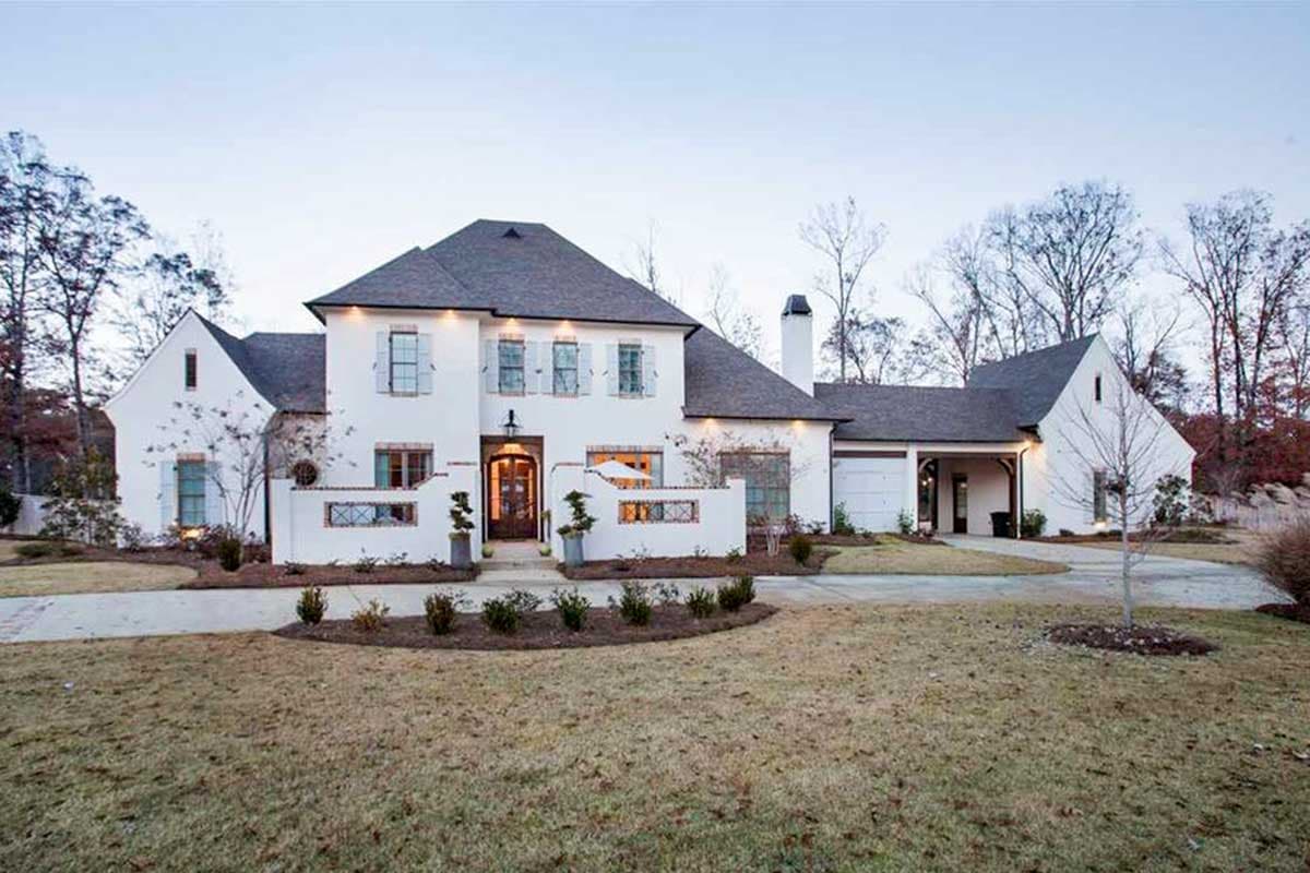 Plan 510029WDY: Refined French Country House Plan - Image #4 - Acadian, European, French Country, Louisiana-Style, Southern, Traditional