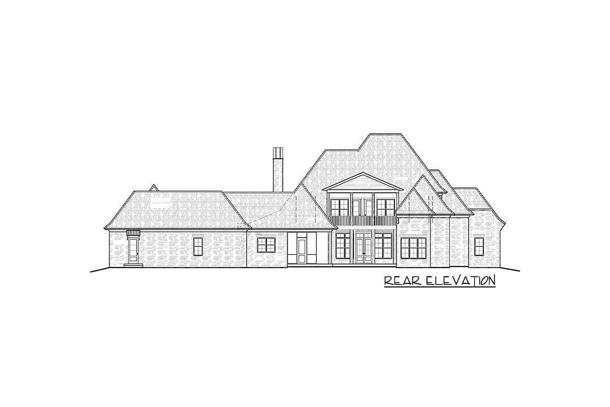 Plan 510029WDY: Refined French Country House Plan - Image #52 - Acadian, European, French Country, Louisiana-Style, Southern, Traditional