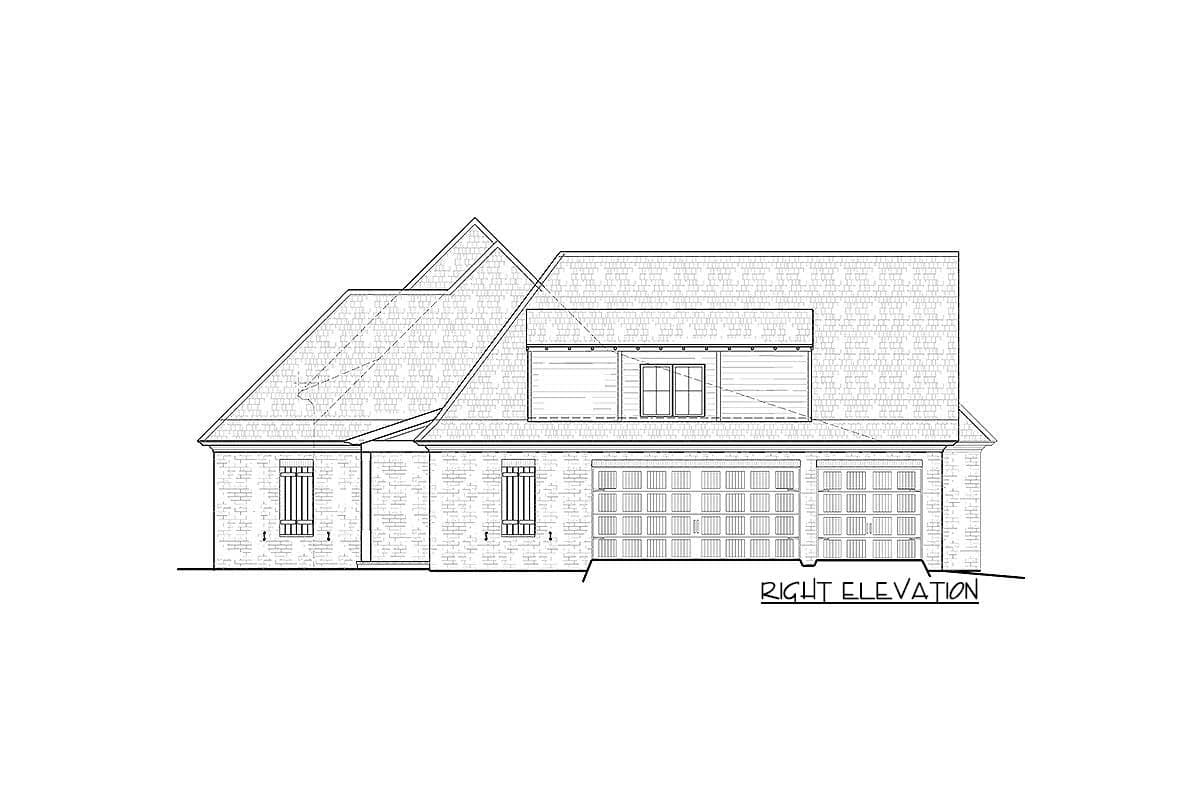 Plan 510033WDY: Charming Southern House Plan - Image #27 - French Country, Southern, Traditional
