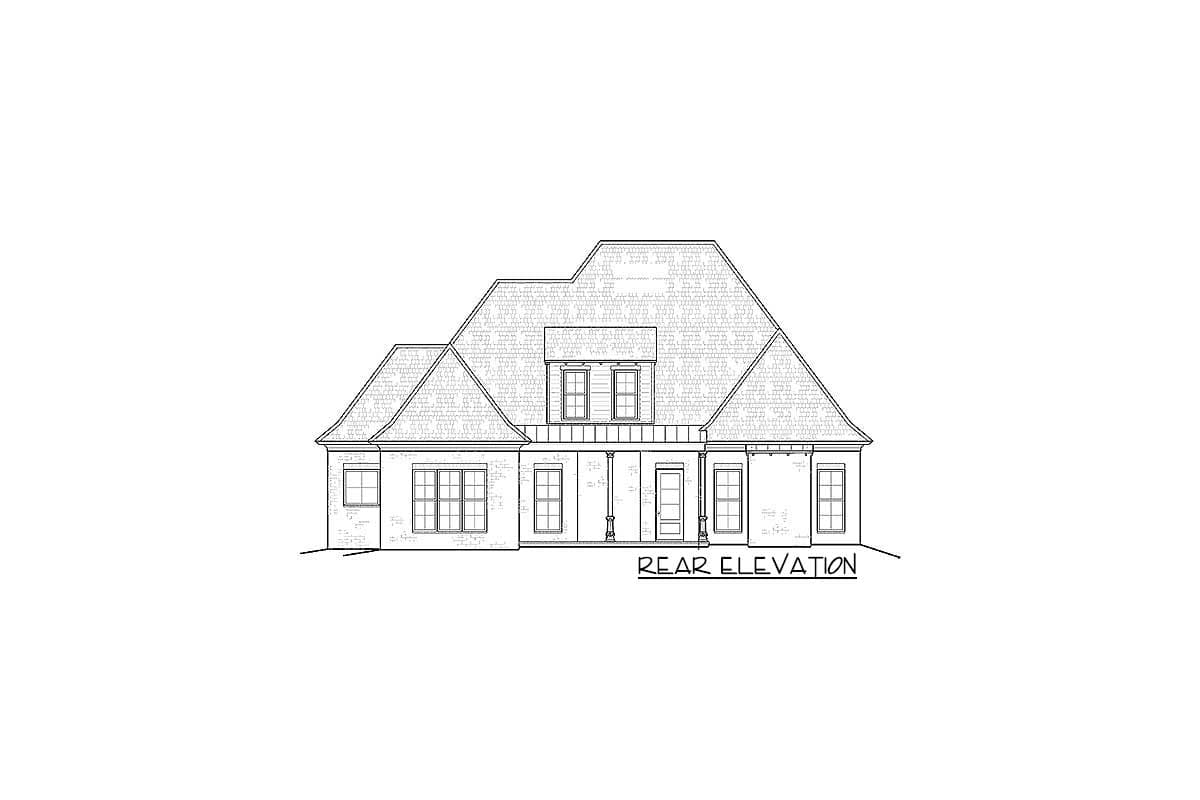 Plan 510035WDY: Graceful Southern House Plan - Image #50 - Acadian, French Country, Louisiana-Style, Southern